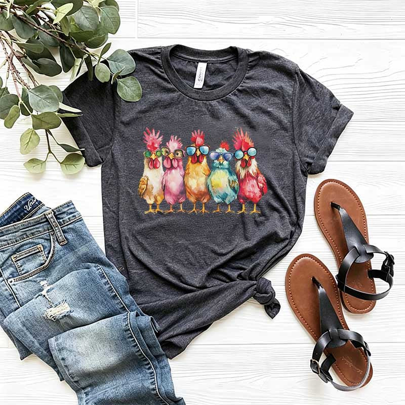 Animal Chicken Lover Funny Farmer T-Shirt