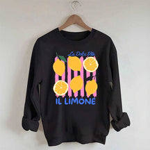 Lemon Sweatshirt