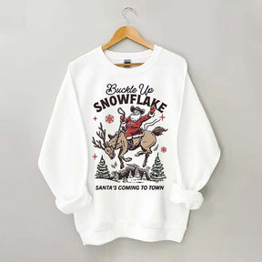 Santa's Coming To Town Sweatshirt