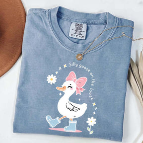 Silly Goose On The Loose Floral T-Shirt