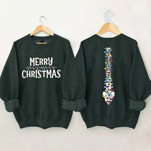Light Merry Christmas Sweatshirt