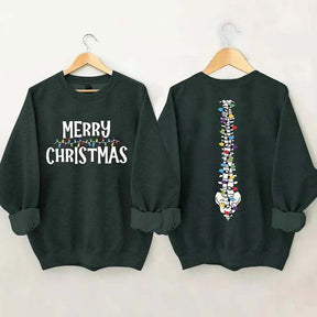 Light Merry Christmas Sweatshirt