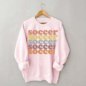 Soccer Repeat Funny Sweatshirt