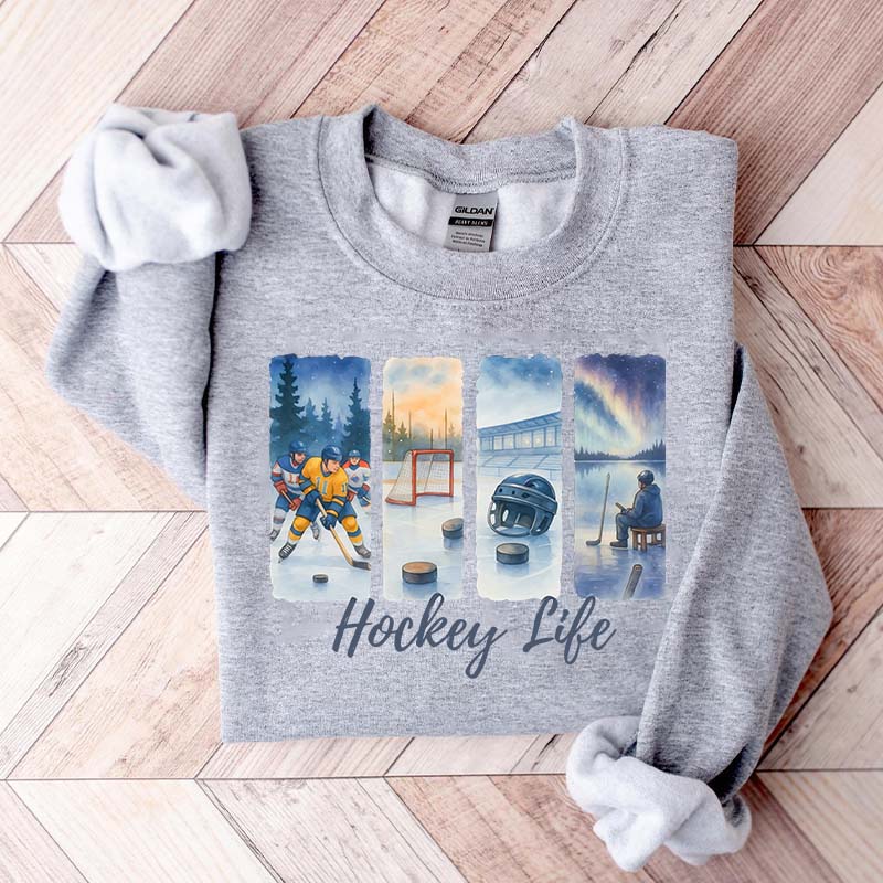 Cute Hockey Mom Life Sweatshirt