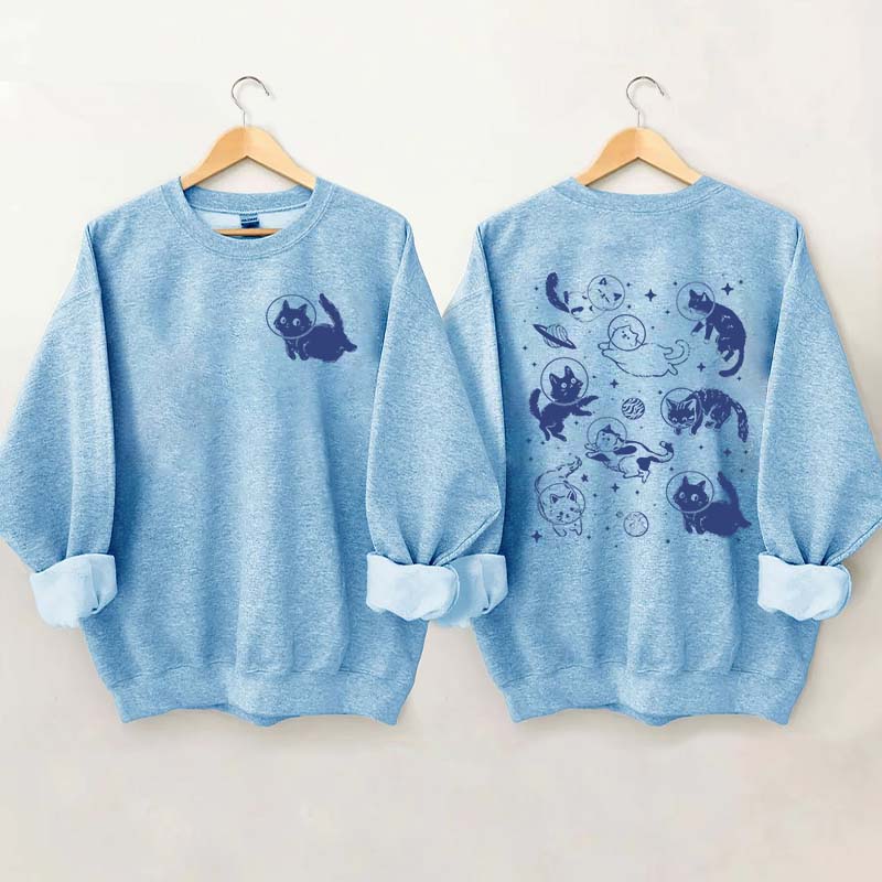 Cats in Space Sweatshirt
