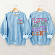 Personalized Name Swim Sweatshirt