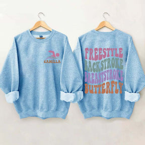 Personalized Name Swim Sweatshirt