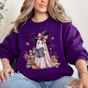 Bookish Ghost Pumpkin Sweatshirt