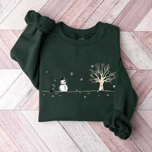 Let It Snow Snowman Sweatshirt