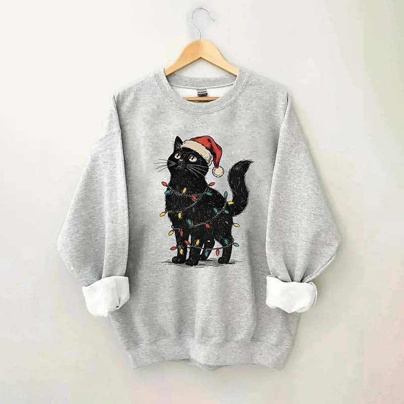 Cat Christmas Sweatshirt