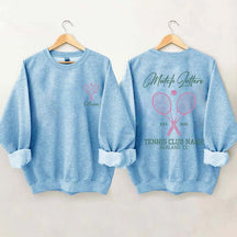 Personalized Tennis Club Coach Sweatshirt