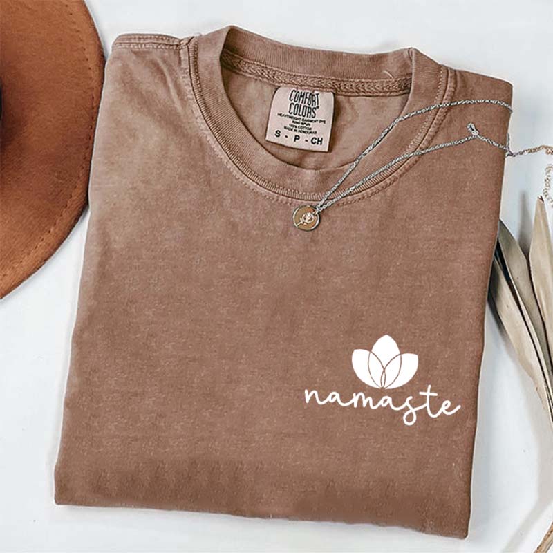 Namaste Detail Yoga T-Shirt