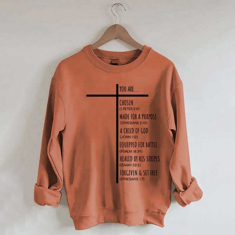 Religious Scripture Sweatshirt