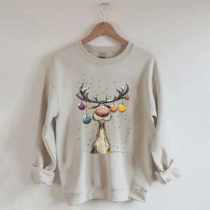 Vintage Reindeer Sweatshirt