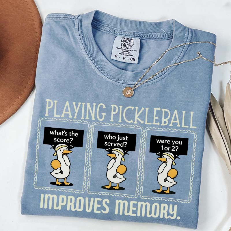 Pickleball Player Comfort Colors T-Shirt