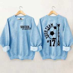 Personalized Soccer Mom Season Sweatshirt