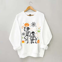Slightly Subtle FDT Halloween Skeleton Sweatshirt