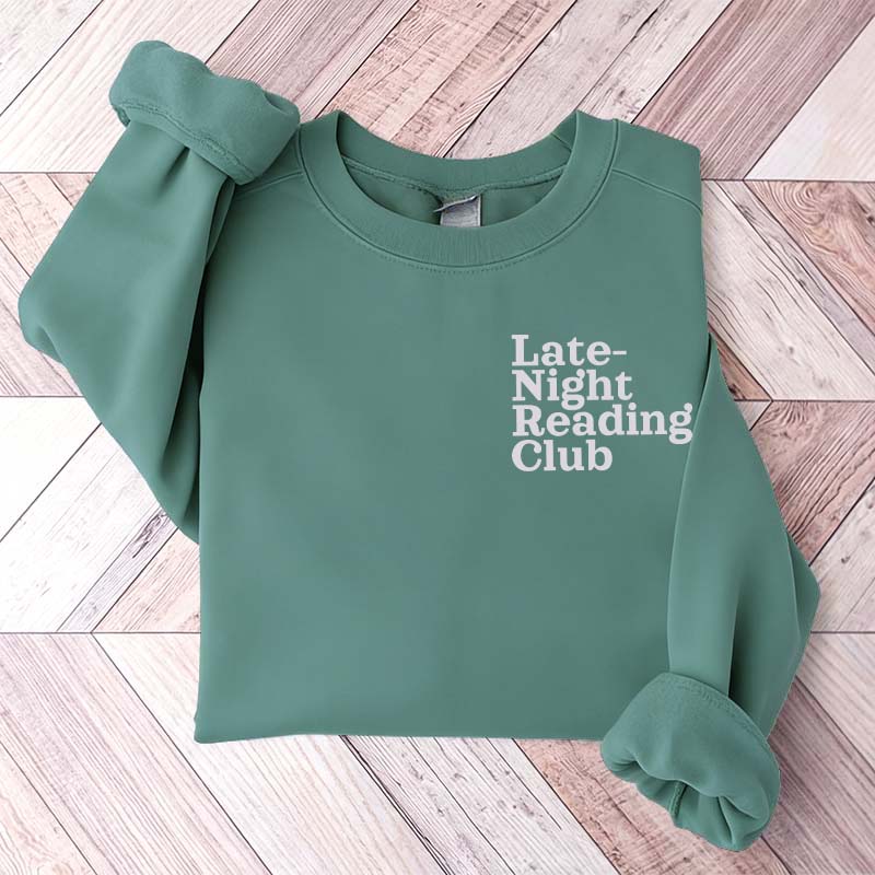 Late Night Reading Club Sweatshirt