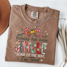 Comfort Colors Funny Christmas Jingle T-Shirt