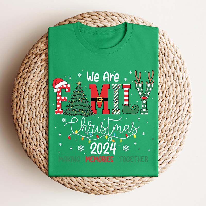 Christmas Crew We Are Family T-Shirt