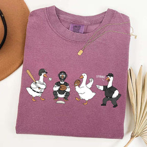 Baseball Goose Player T-Shirt