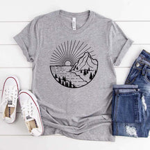 Sun And Mountain T-Shirt
