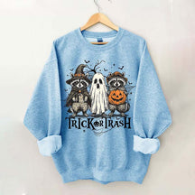 Boo Ghost Racoon Feral Sweatshirt
