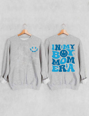 In My Boy Mom Era Sweatshirt