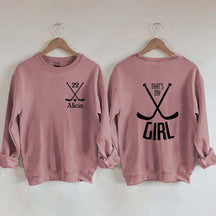 Custom That's My Girl Sweatshirt