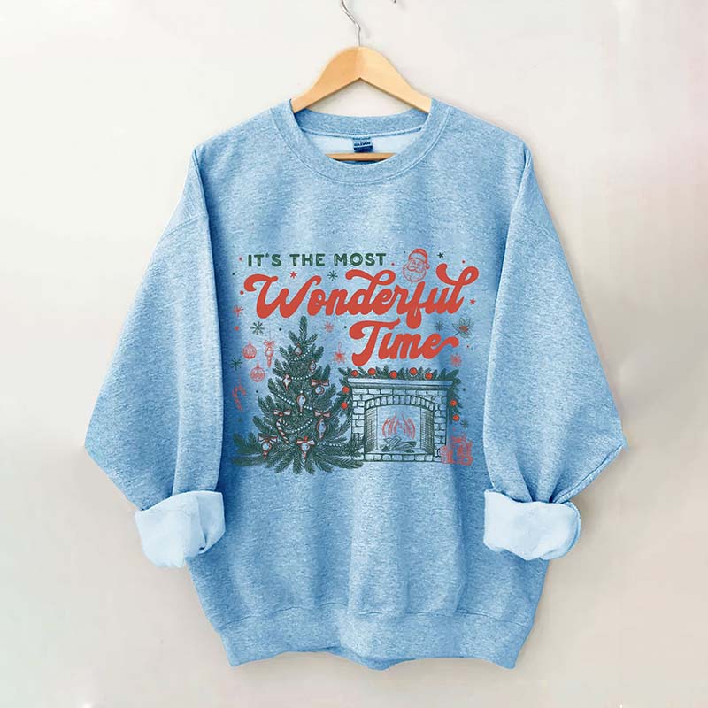 It's The Most Wonderful Time Christmas Sweatshirt