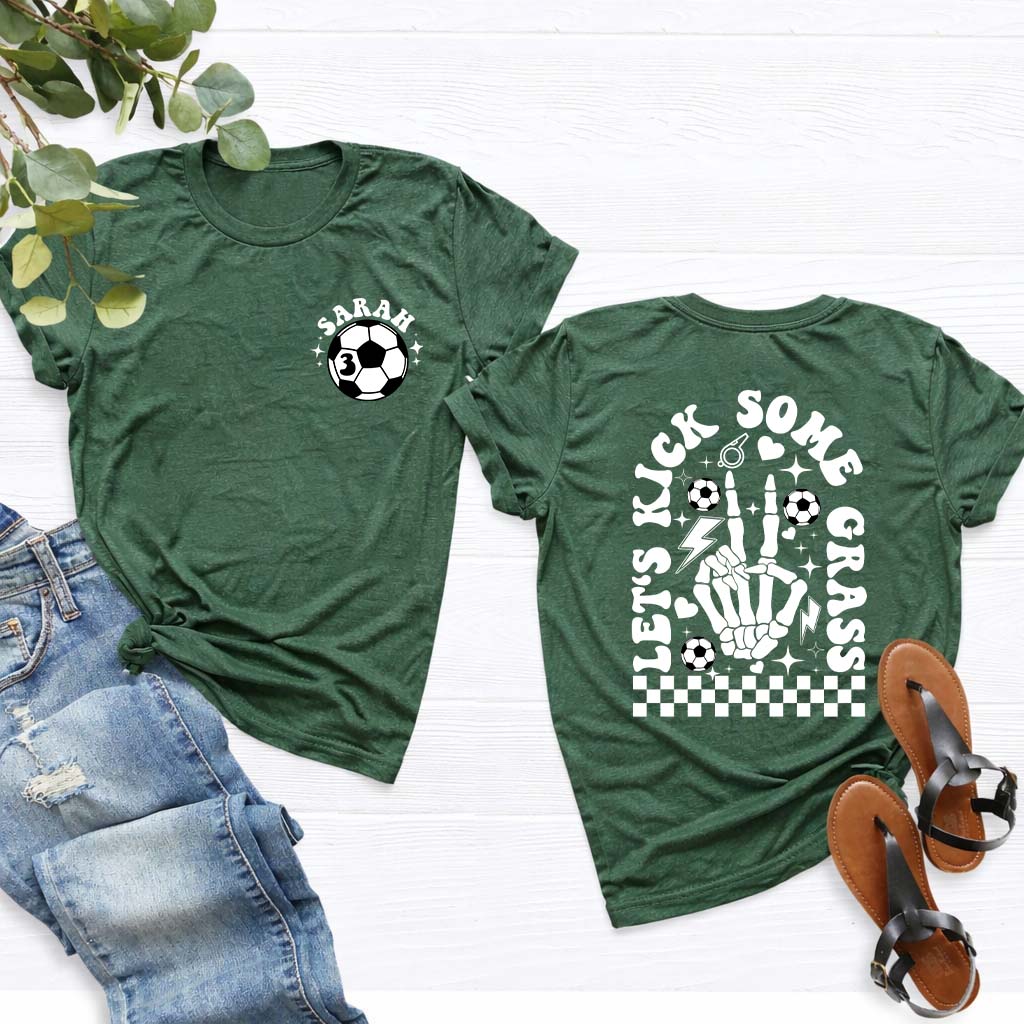Custom Soccer Mom Skull Shirt
