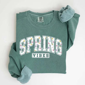 Floral Spring Vibes Sweatshirt