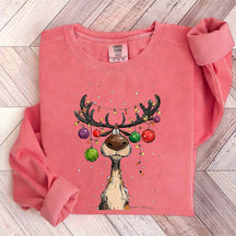 Vintage Reindeer Christmas Winter Sweatshirt