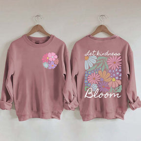 Comfort Colors Wildflower Mental Health Sweatshirt