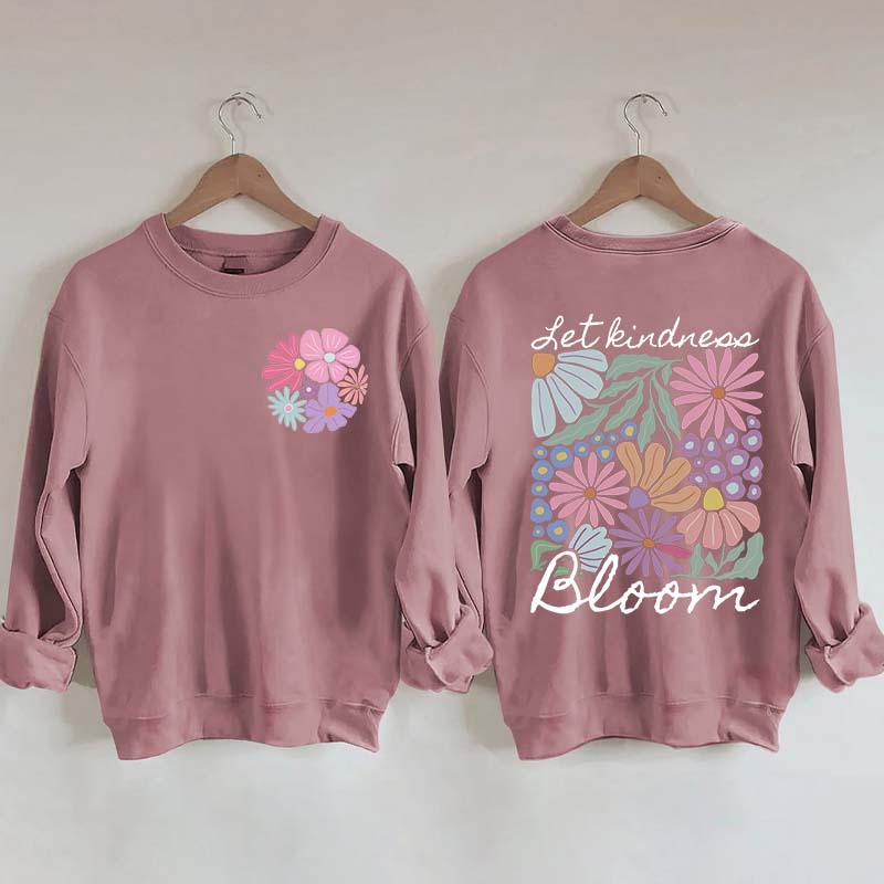 Comfort Colors Wildflower Mental Health Sweatshirt
