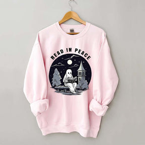 Halloween Read In Peace Sweatshirt