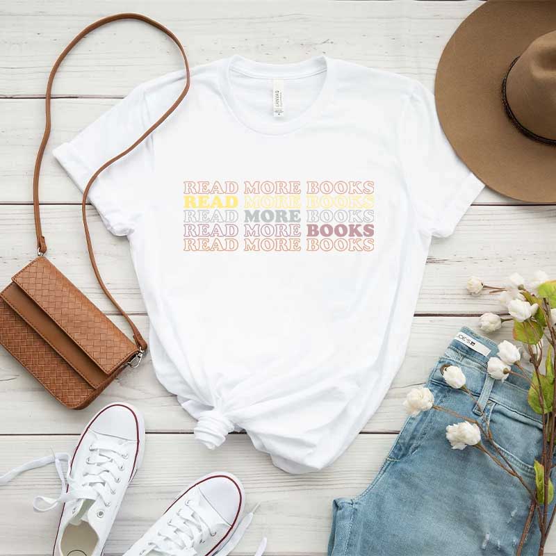 Cute Librarian Read More Books T-Shirt
