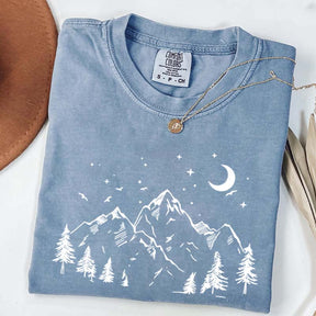 Minimalist Mountain Hiking T-Shirt