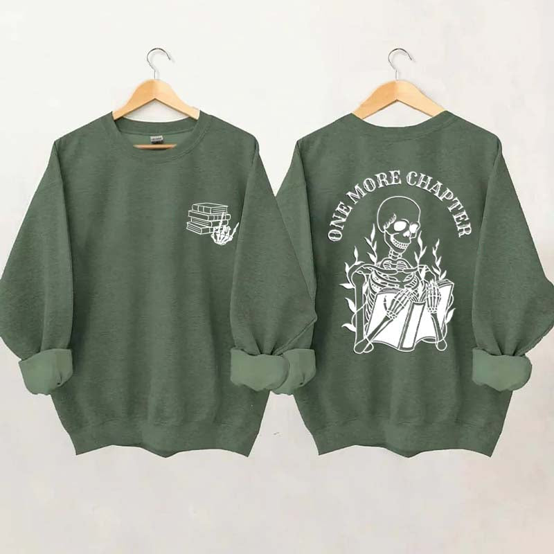 One More Chapter Book Nerd Sweatshirt