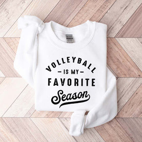 Volleyball Is My Favorite Season Team Spirit Sweatshirt