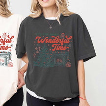 It's The Most Wonderful Time Vintage Christmas T-Shirt