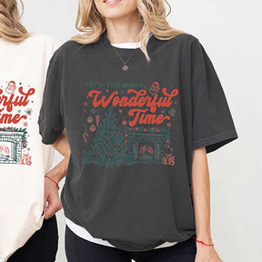 It's The Most Wonderful Time Vintage Christmas T-Shirt