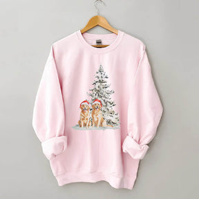 Christmas Golden Retriever Sweatshirt