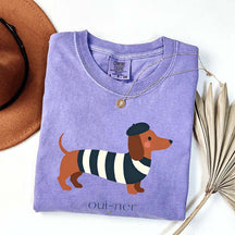 Oui-Ner Sausage Dog T-Shirt