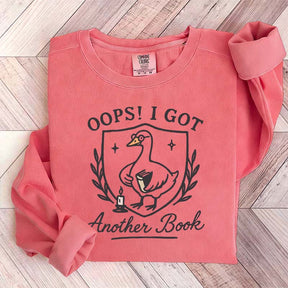 Cute Oops I Got Another Book Sweatshirt