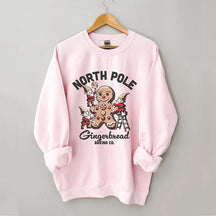 North Pole Gingerbread Baking Co Sweatshirt