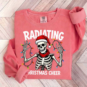 Radiating Christmas Cheer Sweatshirt