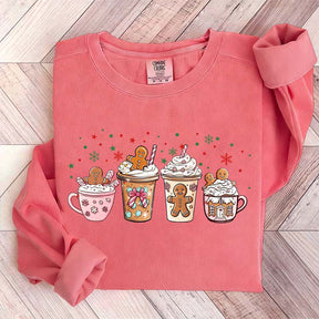 Gingerbread Christmas Coffee Cute Sweatshirt