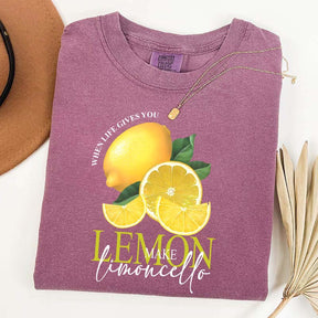 When Life Gives You Lemon Make Limoncello T-Shirt