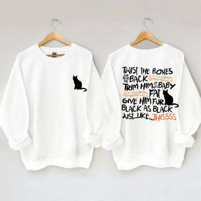 Funny Twist The Bones Cute Hocus Pocus Sweatshirt